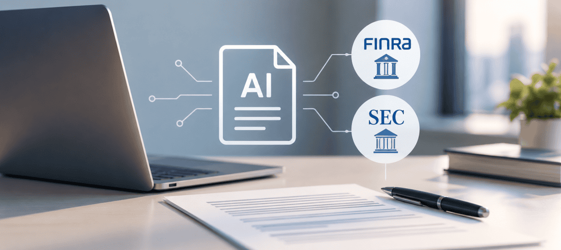 AI-Generated Financial Communications Review – FINRA – SEC AI document analysis for FINRA and SEC compliance in financial communications.