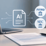 AI document analysis for FINRA and SEC compliance in financial communications.